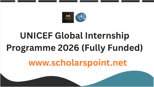 UNICEF Global Internship Programme 2026 (Fully Funded)